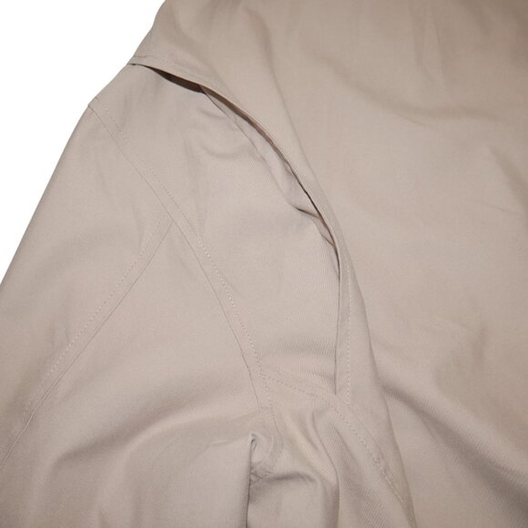 Polo Ralph Lauren Bi-Swing Windbreaker Men's Size XL Khaki Twill DWR Jacket EUC - Picture 7 of 10